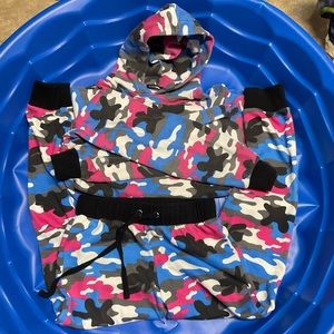 Fashion nova camp jumpsuit set